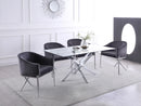 Xander Chrome Dining Table