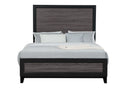 Lisbon Grey/Black Bed Group