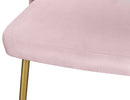 Logan Pink Velvet Dining Chair