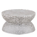 T3704-35 COFFEE TABLE SILVER