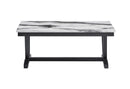 T1319 Blk/Wht Coffee Table