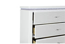 Alina White Chest with LED