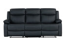 U6026 Pu 72A Reclining Sofa with LED
