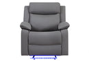U6026 Pu 72A Glider Recliner with LED