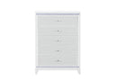 Alina White Chest with LED