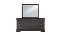 Pompei Queen Bed, Dresser, Mirror and 2 Nightstands