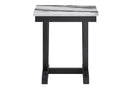 T1319 Blk/Wht End Table