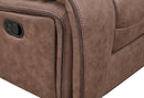 U2250 Brown Reclining Sofa/Console Reclining Loveseat