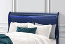 Charlie Blue Queen Bed, Dresser, Mirror and 2 Nightstands