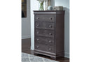 Pompei Queen Bed, Dresser, Mirror and 2 Nightstands