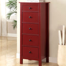 Launces Red Storage Chest - Star USA Furniture Inc
