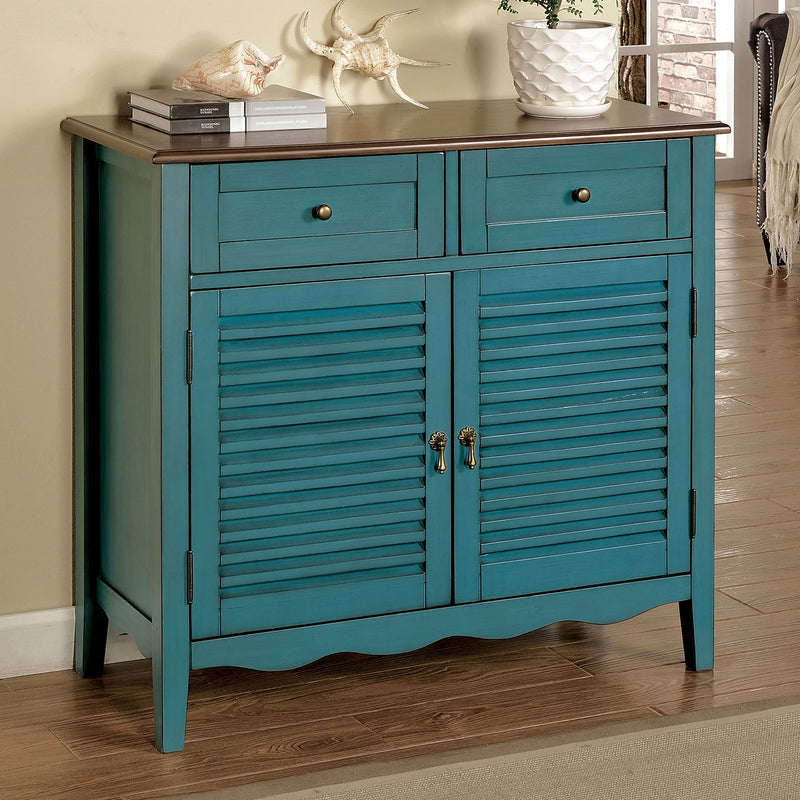 OLEIDA Antique Teal Cabinet - Star USA Furniture Inc