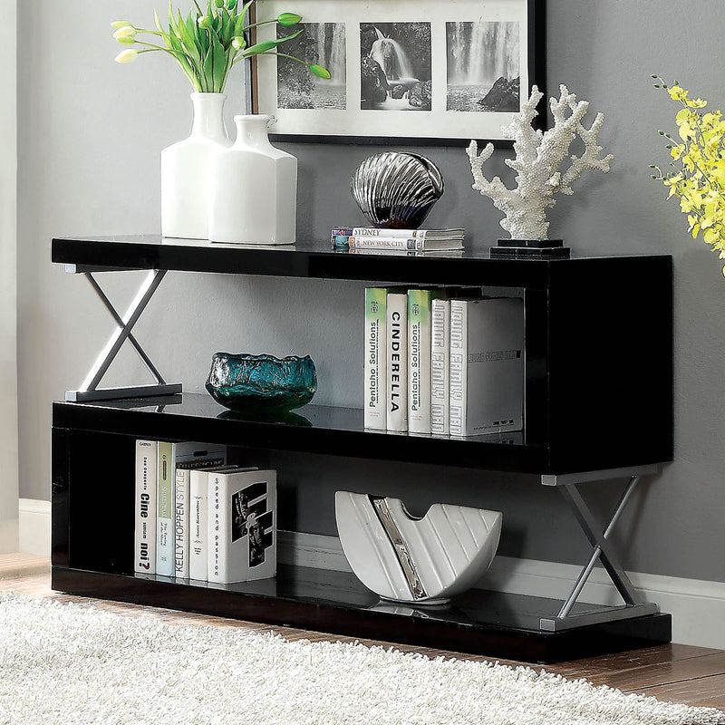Niamh Gray/Black 3-Layer Shelf