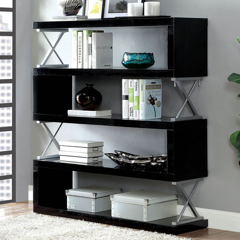 Niamh Gray/Black 5-Layer Shelf
