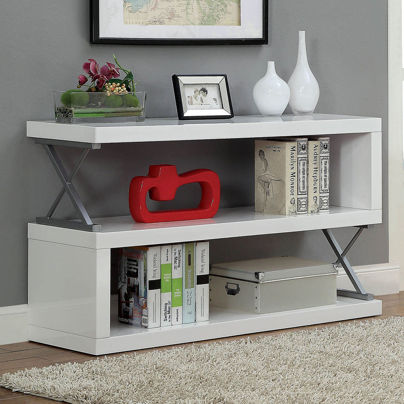 Niamh Gray/White 3-Layer Shelf