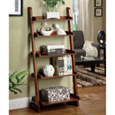 Lugo Antique Oak Ladder Shelf - Star USA Furniture Inc
