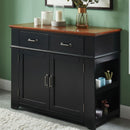 Isobel Black/Oak Server - Star USA Furniture Inc