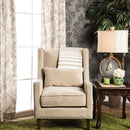 TOMAR Ivory Accent Chair - Star USA Furniture Inc