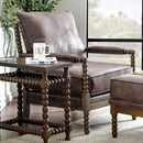 Tarragona Dark Brown Accent Chair - Star USA Furniture Inc