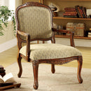 Quintus Antique Oak Accent Chair - Star USA Furniture Inc