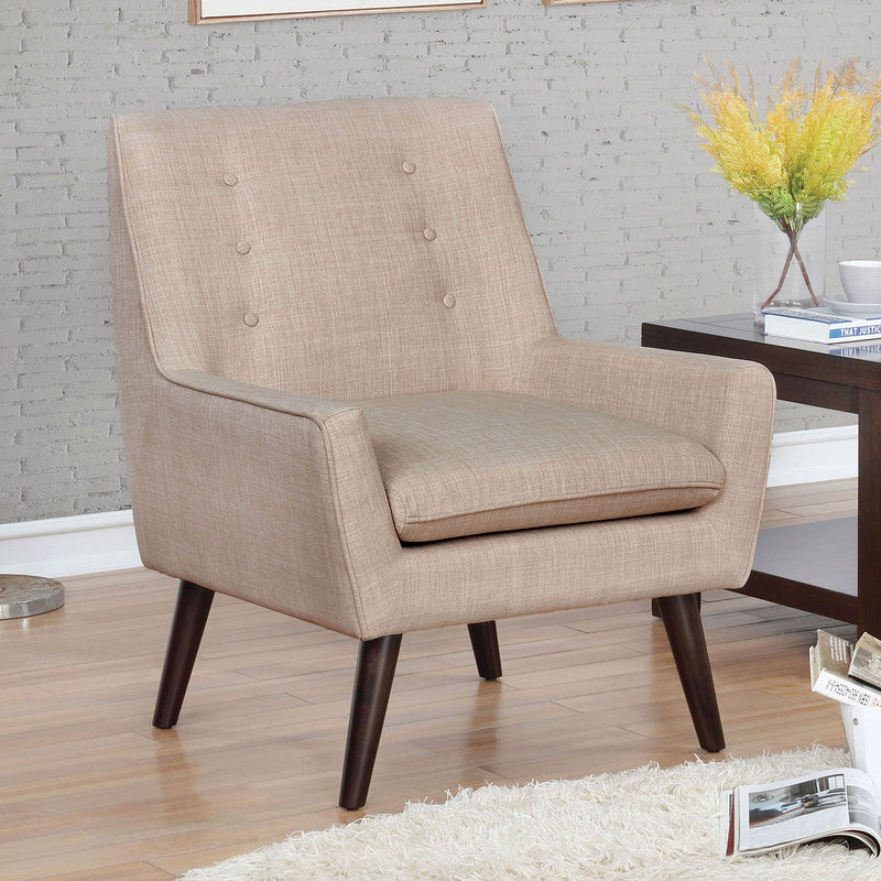 Ellery Beige Accent Chair - Star USA Furniture Inc