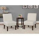 Elias Beige Accent Table + 2 Chairs - Star USA Furniture Inc