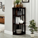Gerraghty Dark Walnut Corner Cabinet - Star USA Furniture Inc