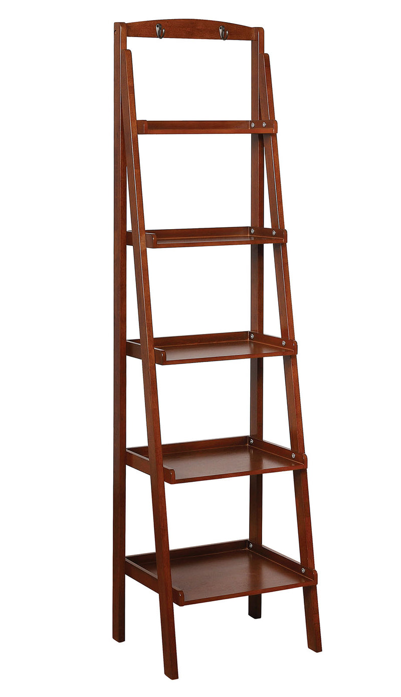 Theron Oak Ladder Shelf