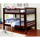 MARCIE Dark Walnut Full/Full Bunk Bed - Star USA Furniture Inc