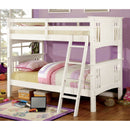 SPRING CREEK White Twin/Twin Bunk Bed - Star USA Furniture Inc