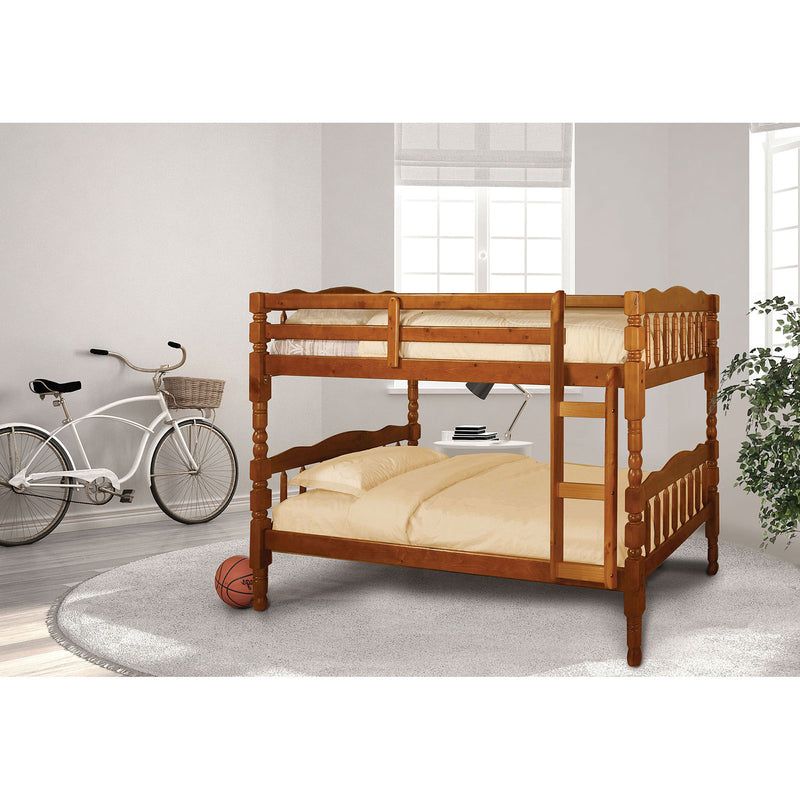 Catalina Oak Twin/Twin Bunk Bed