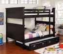 Marci Black Full/ Full Bunk Bed - Star USA Furniture Inc