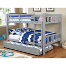 Cameron Gray Full/Full Bunk Bed - Star USA Furniture Inc