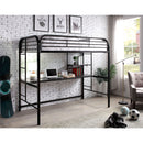 Opal Iii Black Twin Loft Bed - Star USA Furniture Inc