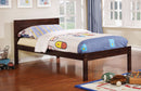 Annemarie Dark Walnut Twin Bed - Star USA Furniture Inc