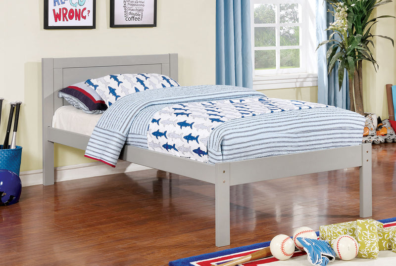 Annemarie Gray Twin Bed