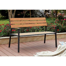 ISHA Oak Outdoor Bench - Star USA Furniture Inc