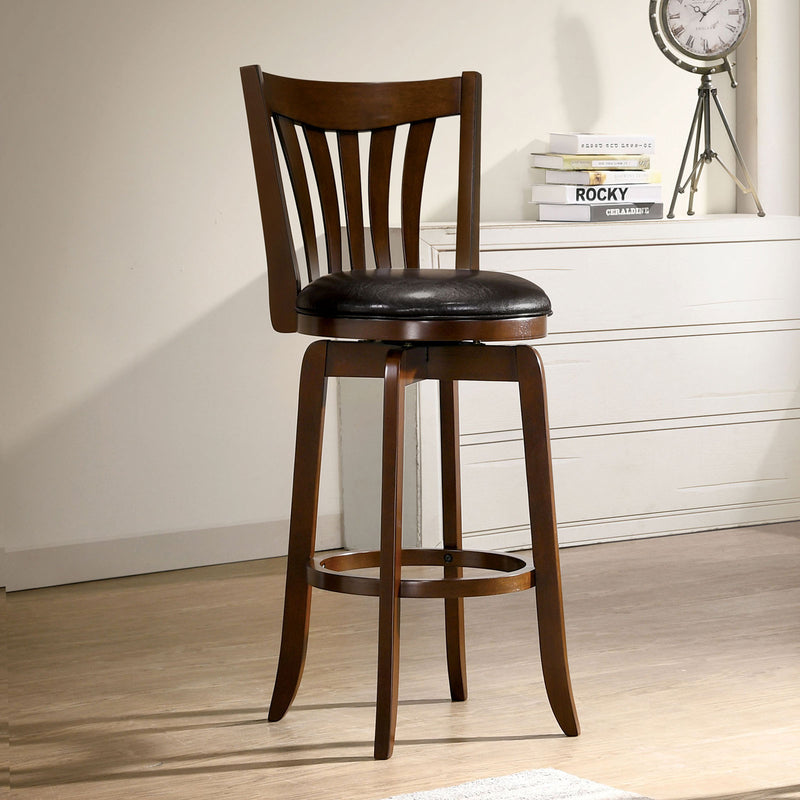 Clusky Brown Cherry 29" Barstool - Star USA Furniture Inc