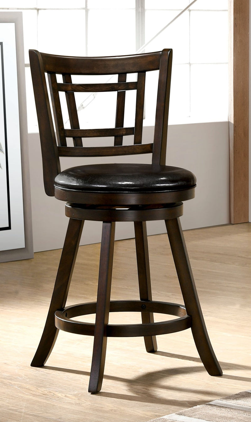 Tolley Brown Cherry 24" Barstool - Star USA Furniture Inc