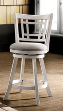 Tolley White 24" Barstool - Star USA Furniture Inc