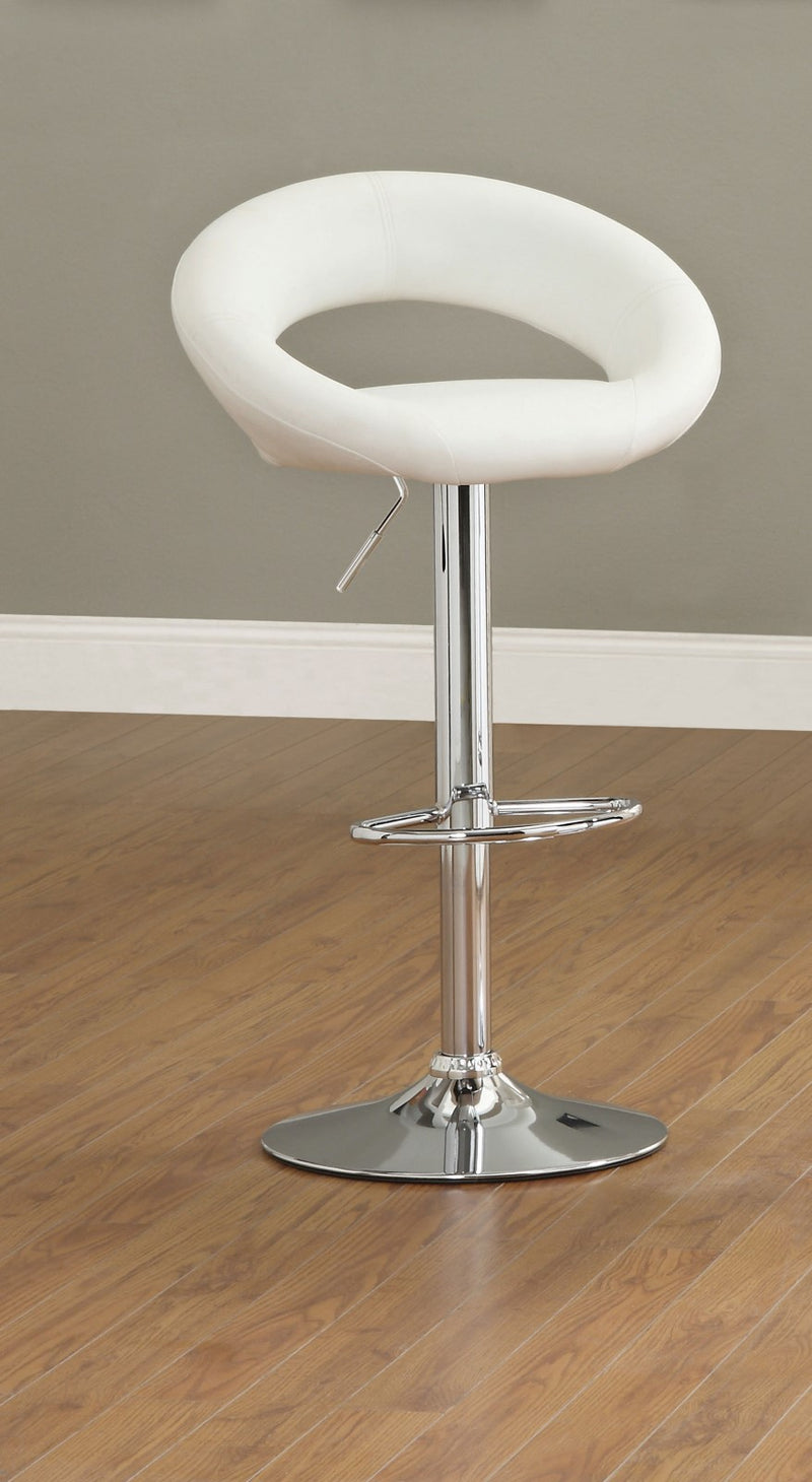 Numbi White Bar Stool