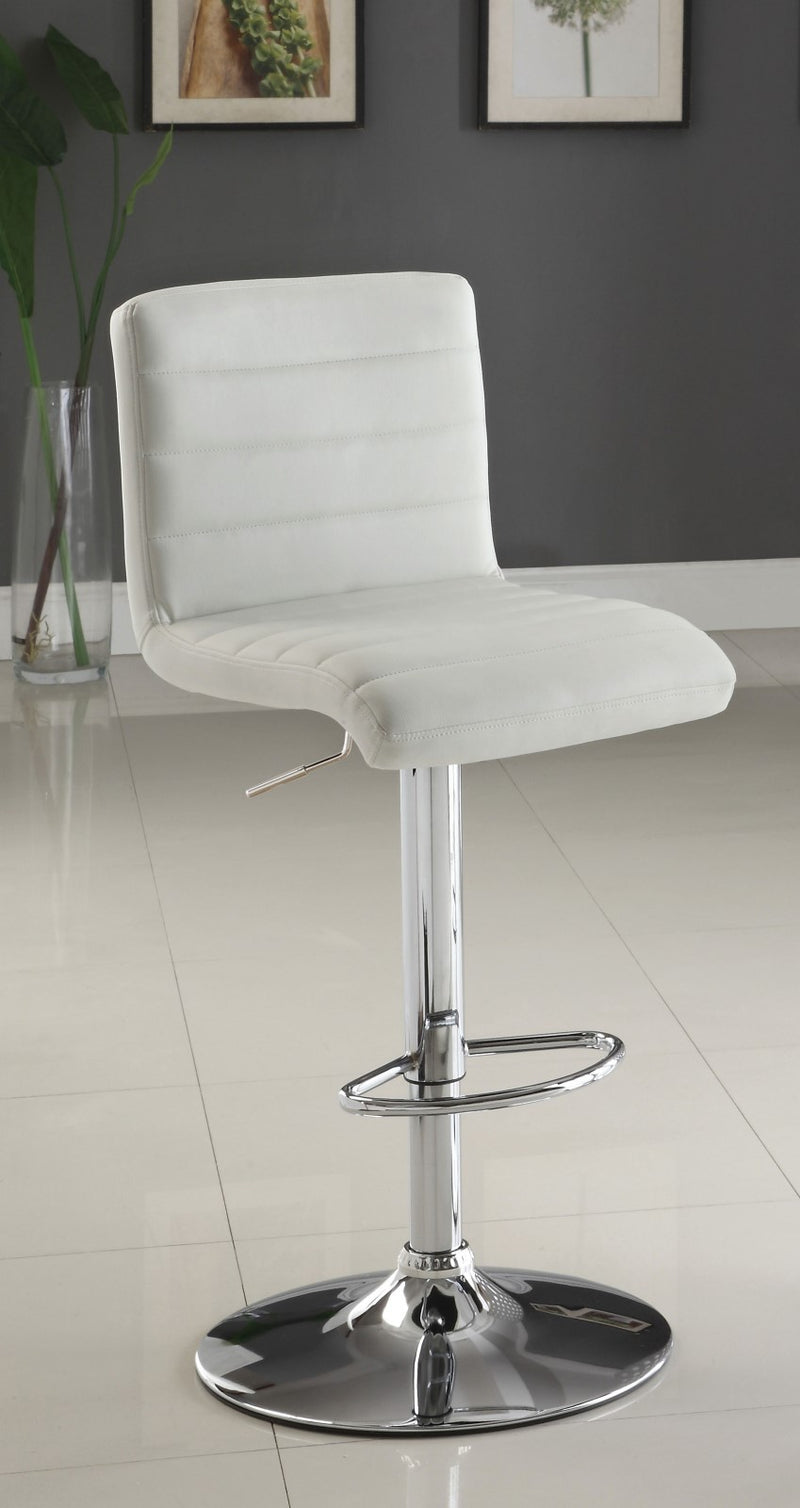 Passore White Bar Stool - Star USA Furniture Inc