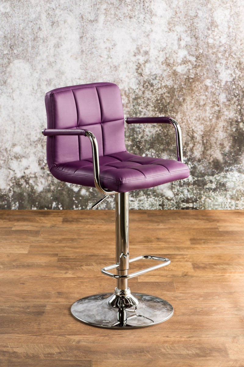 Corfu Purple Bar Stool