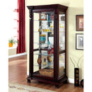 TULARE Dark Cherry Curio - Star USA Furniture Inc