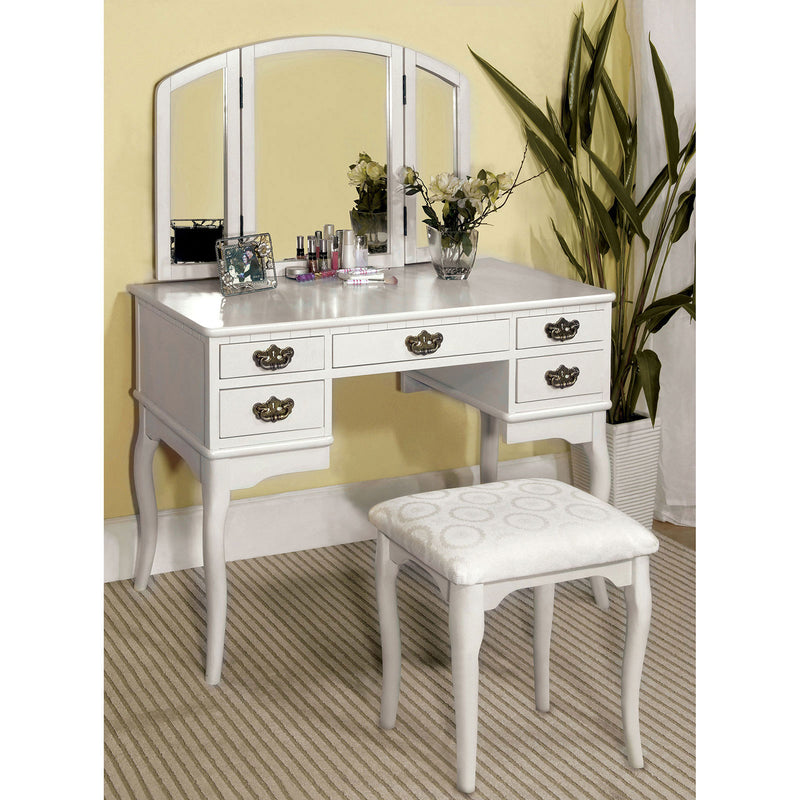 Ashland White Vanity Table