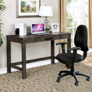 Kellis Wire-Brushed Dark Gray Writing Desk - Star USA Furniture Inc