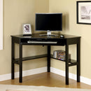 Porto Black Corner Desk - Star USA Furniture Inc