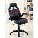 Argon Black/Silver/Red Office Chair - Star USA Furniture Inc