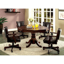 ROWAN Cherry 5 Pc. Dining Table Set - Star USA Furniture Inc