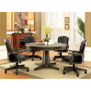 YELENA Gray, Black 5 Pc. Dining Table Set - Star USA Furniture Inc